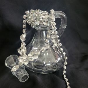 Antique Eisenberg necklace and earring set